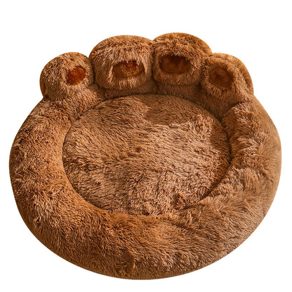 Cama macia em forma de pata para cães e gatos / Soft Paw-Shaped Pet Bed for Dogs & Cats