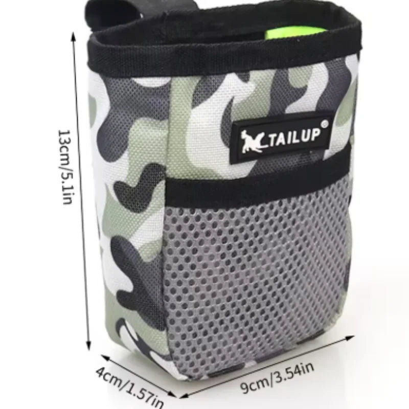 Bolsa de Treino para Cães – Porta Snacks Portátil de Grande Capacidade / Portable Dog Training Treat Bag – Large Capacity Waist Pouch