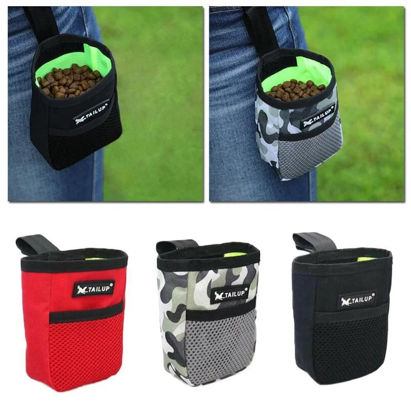 Bolsa de Treino para Cães – Porta Snacks Portátil de Grande Capacidade / Portable Dog Training Treat Bag – Large Capacity Waist Pouch