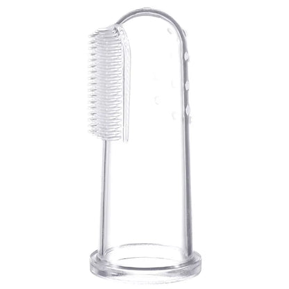 Escova de Dentes de Silicone para Dedo – Higiene Oral para Cães e Gatos / Soft Silicone Finger Toothbrush for Dogs & Cats