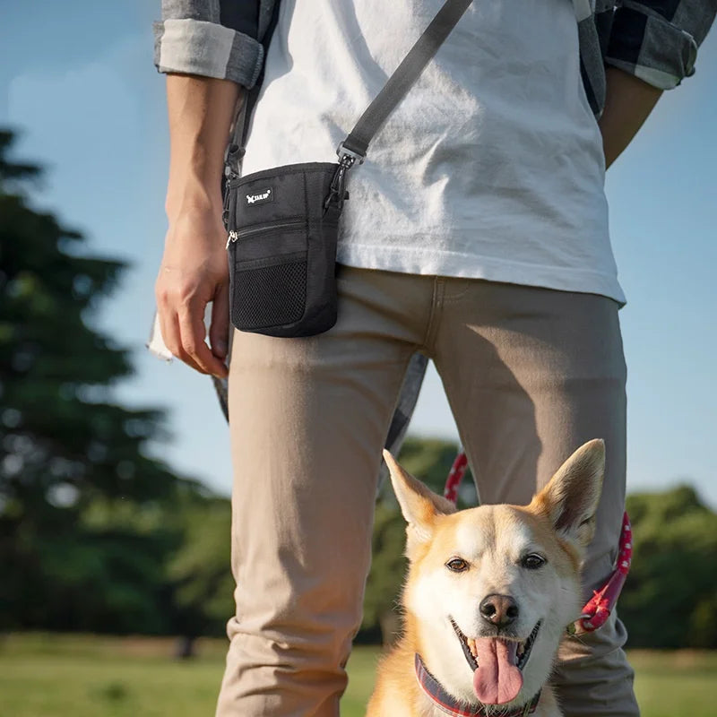 Bolsa de Treino para Cães – Porta Snacks Portátil de Grande Capacidade / Portable Dog Training Treat Bag – Large Capacity Waist Pouch