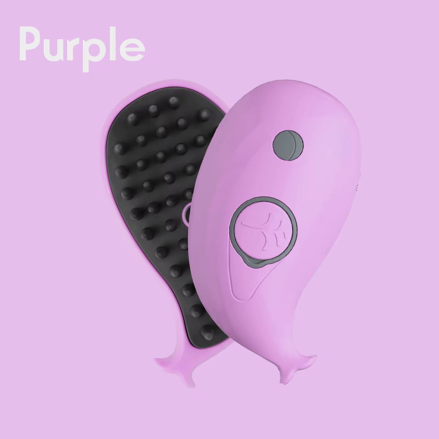 Escova Elétrica 3 em 1 para Cães e Gatos com Pulverização e Massage / 3-in-1 Electric Pet Brush with Spray, Massage & Hair Removal